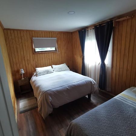 Borde Rio Coyhaique Cabana Y Tinaja Eksteriør bilde